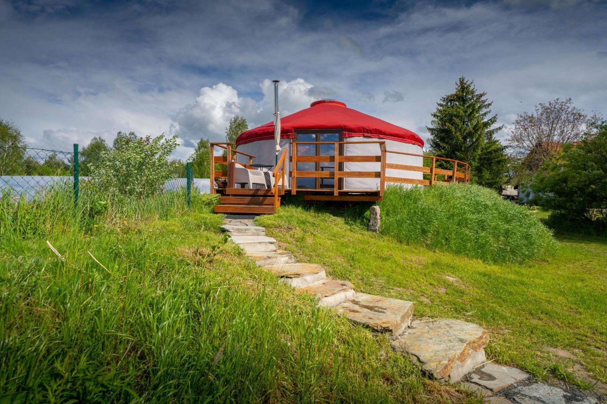 Dom W Domu - Izera Glamping Bed & Breakfast Gajowka  Екстериор снимка